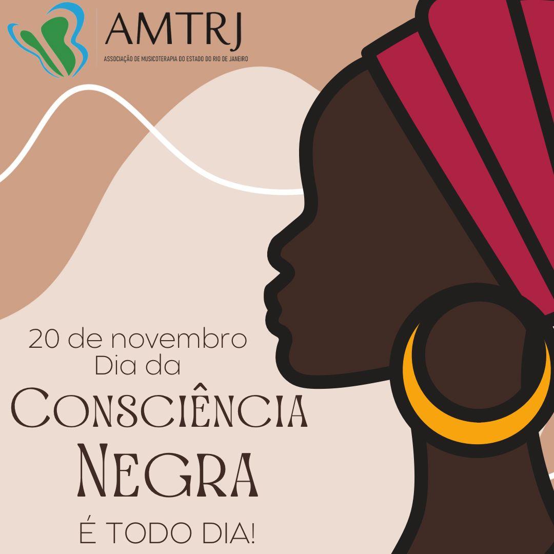 Cartaz Consciência negra é todo dia